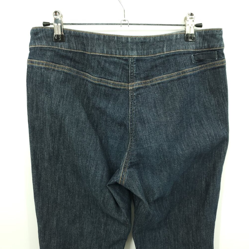 Prada High Rise Stretchy Skinny Jeans Size 31 Dark Blue - Picture 9 of 15